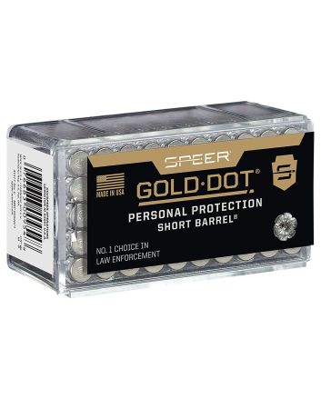 Speer 954 Gold Dot Short Barrel 22WMR 40gr Hollow Point 50 Per Box/40 Case