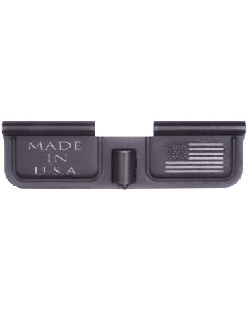 Spikes SED7002 Ejection Port Door USA/Flag AR-15 Black Phosphate Steel