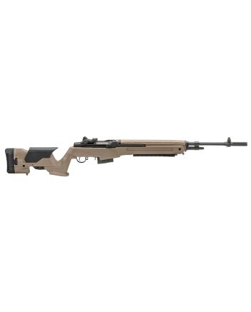 Springfield Armory MP9220 M1A Loaded Precision 308 Win 10+1 22" National Match Carbon Steel Barrel Black Parkerized Rec Flat Dark Earth Archangel Precision with Adjustable LOP &amp; Comb Stock Right Hand