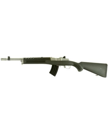 Ruger 5868 Mini Thirty7.62x39mm 20+1 16.12" Matte Stainless Steel Threaded Barrel, Matte Stainless Steel Drilled &amp; Tapped Receiver, Black Synthetic Fixed Stock, Right Hand