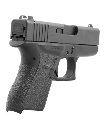 Talon Grips 100R Adhesive GripCompatible w/Glock 43, Black Textured Rubber