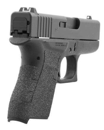 Talon Grips 100G Adhesive GripCompatible w/Glock 43, Black Aggressive Textured Granulate
