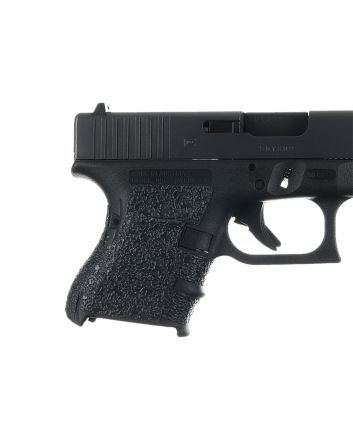 Talon Grips 105R Adhesive GripCompatible w/Glock 26/27/28/33/39 Gen3, Black Textured Rubber