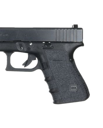Talon Grips 110G Adhesive GripCompatible w/Glock 19/23/25/32/38 Gen4 w/No Backstrap, Black Textured Granulate