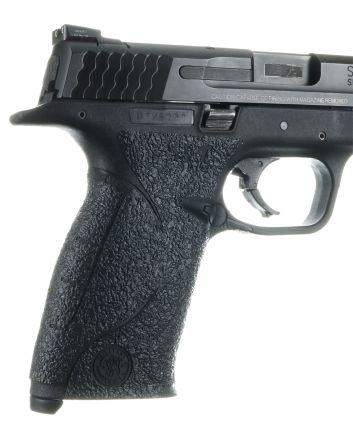 Talon Grips 703R Adhesive GripTextured Black Rubber S&amp;W M&amp;P 22,9,357,40 with Small Backstrap
