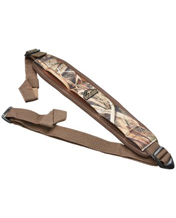 Butler Creek 190024 Comfort Stretch Shotgun Sling Mossy Oak Shadow Grass Blades Neoprene Adjustable Shotgun