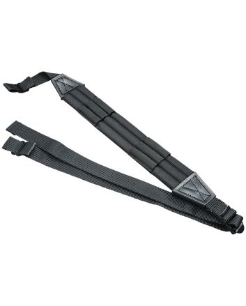 Butler Creek 26972 Ultra Padded Rifle Sling Black Nylon 48" OAL Rifle