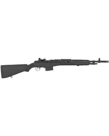 Springfield Armory AA9126 M1A Scout Squad 308 Win/7.62x51mm 10+1 18" Black Parkerized Carbon Steel Barrel w/Muzzle Brake, Black Parkerized Picatinny Rail Steel Receiver, Fixed Black Synthetic Stock