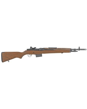 Springfield Armory AA9122 M1A Scout Squad 308 Win/7.62x51mm 10+1 18" Black Parkerized Carbon Steel Barrel, Black Parkerized Picatinny Rail Steel Receiver, Walnut Fixed Stock