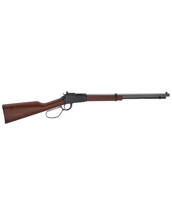 Henry H001TMRP Small Game Rifle22 WMR Caliber with 12+1 Capacity, 20.50" Barrel, Black Metal Finish &amp; American Walnut Stock Right Hand (Full Size)
