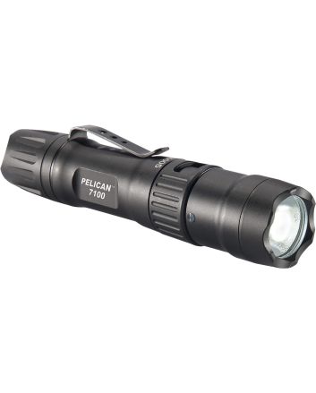 Pelican 7100 Tactical FlashlightBlack Anodized 33/348/695 Lumens White LED