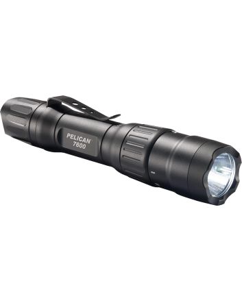Pelican 7600 Tactical FlashlightBlack Anodized37/479/944 Lumens White/Red/Green LED
