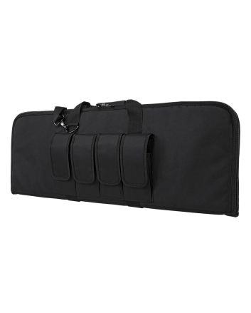 NcStar CVCP2960B36 VISM Carbine Case Black PVC Nylon w/ Lockable Zippers Pockets &amp; Padded Carry Handle