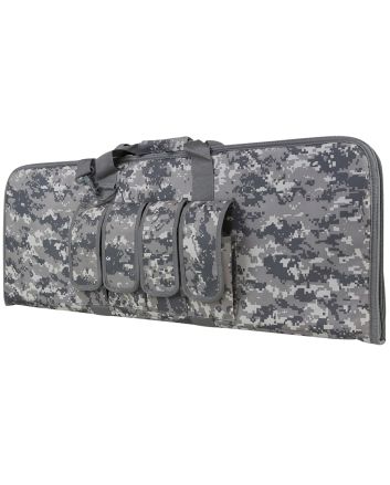 NcStar CVCP2960D36 VISM Carbine Case Digital Camouflage PVC Nylon w/ Lockable Zippers Pockets &amp; Padded Carry Handle
