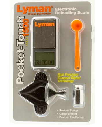 Lyman 7750725 Pocket Touch Reloading Scale 1 Multi-Caliber 1500 GR