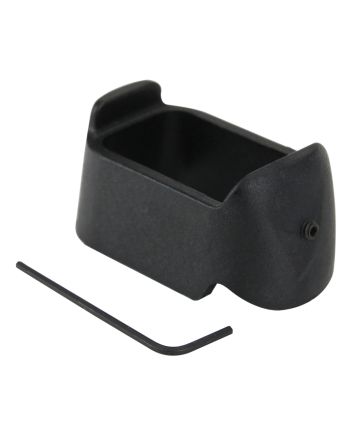 Pachmayr 03852 Mag Sleevemade of Polymer with Black Finish for Glock 19,23 Mags to fit Glock 26 &amp; 27 Models