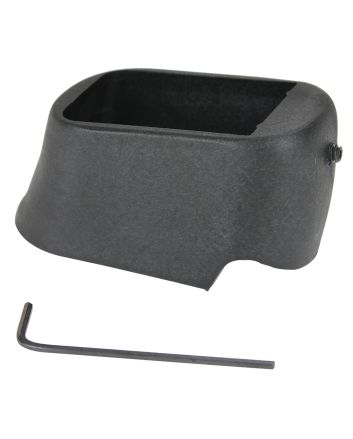 Pachmayr 03853 Mag SleeveCompatible w/ Glock 20/21 Mags To Fit Glock 29/30 Models, Black Polymer