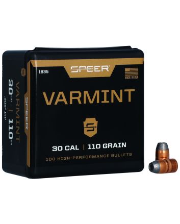 Speer 1835 Varmint30Cal 110gr Jacketed Hollow Point 100 Per Box/5 Case