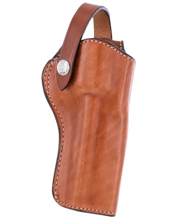 Bianchi 10045 1L Lawman Western OWB 01 Tan Leather Belt Loop Fits Colt New Frontier Fits Colt Peacemaker