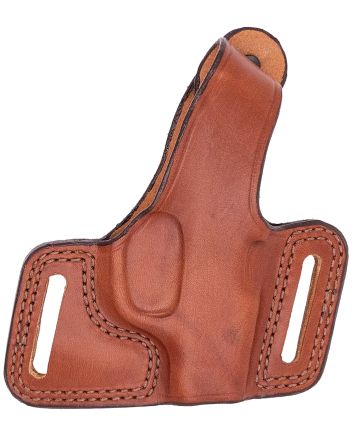 Bianchi 12839 Black WidowOWB Size 02 Tan Leather Belt Slide Fits Ruger Security-Six Fits S&amp;W K Frame 2-4" Right Hand