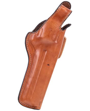 Bianchi 10323 5BHL ThumbsnapOWB Size 11 Tan Leather Belt Loop Fits S&amp;W N Frame/Colt Anaconda 6-6.5" Barrel Right Hand