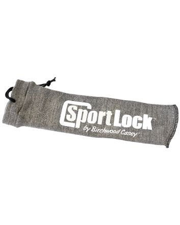 Birchwood Casey 06950 SportLock Silicone Gun Sleeve 15" Long Gray Cotton