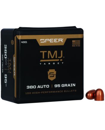 Speer 4001 TMJ380ACP 95gr Total Metal Jacket 100 Per Box/5 Case
