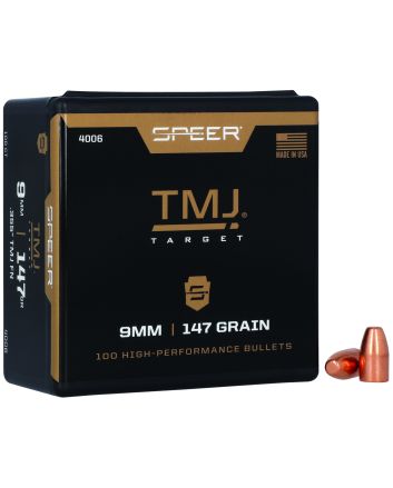 Speer 4006 TMJ9mm 147gr Total Metal Jacket 100 Per Box/5 Case
