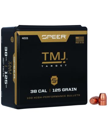 Speer 4015 Handgun38Cal 125gr Total Metal Jacket 100 Per Box/5 Case