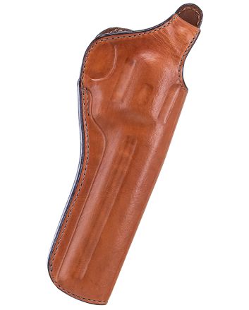 Bianchi 12678 111 Cyclone Belt Holster Size 03 OWB Open Bottom Style made of Leather with Tan Finish, Strongside/Crossdraw &amp; Belt Loop Mount Type fits 4" Barrel S&amp;W K-Frame for Right Hand