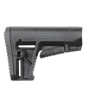 Kriss USA DADS150BL00 DS150 StockBlack Synthetic for AR-15 with Mil-Spec Tube