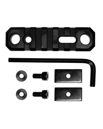 GrovTec US Inc GTSW192 3.1 Inch 5 Slot with Push Button Bases Stock ARBlack Anodized