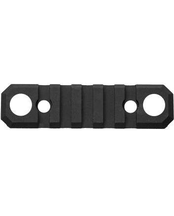 GrovTec US Inc GTSW231 3.1 Inch 5 Slot with Push Button Bases KeymodBlack Anodized