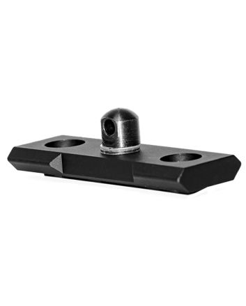 GrovTec US Inc GTSW240 Bipod Stud Mount M-LOK Black Steel 2.30"