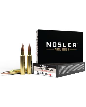 Nosler 60031 Match Grade33Nosler 300gr Custom Competition Hollow Point Boat Tail 20 Per Box/10 Case