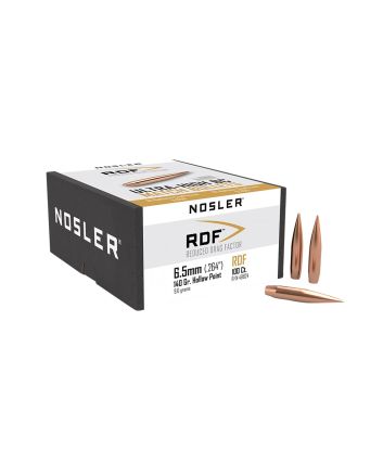 Nosler 49824 RDF Match 6.5mm 140gr Hollow Point Boat Tail 100/Box