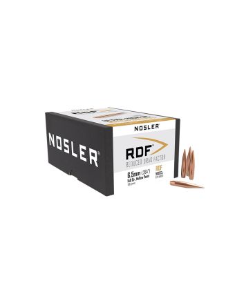 Nosler 49825 RDF Match 6.5Creedmoor 140gr Hollow Point Boat Tail 500/Box