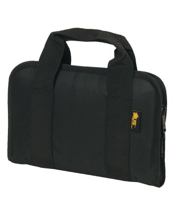 US PeaceKeeper P21108 Attache Case Black 600D Polyester Holds Handgun