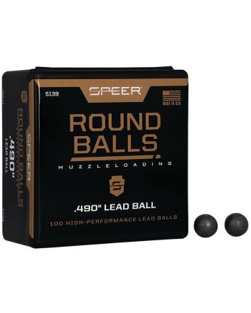 Speer 5139 Lead Balls50Cal Lead Ball 176gr 100 Per Box/5 Case