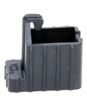 ProMag LDR04 Pistol Mag Loader Double Stack, Black Polymer, 9mm Luger 40 S&amp;W Compatible w/Glock