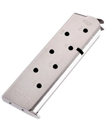 CMC Products 14110 Match Grade8rd 45 ACP Fits 1911 Government Stainless Steel