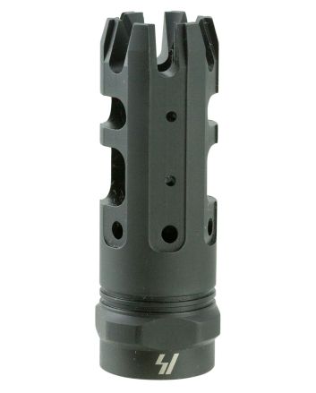 Strike Industries KINGCOMP30 King CompBlack Steel with 5/8"-24 tpi Threads, 2.62" OAL &amp; 0.87" Diameter for 308 Win, 7.62x51mm NATO AR-Platform