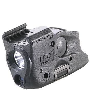 Streamlight 69290 TLR-6 Gun LightBlack 100 Lumens White LED/Red Laser Glock Gen 3/4/5