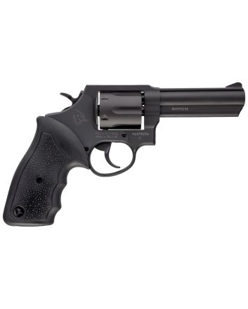 Taurus 2650041 6538 Special +P or 357 Mag 6 Shot 4" Barrel, Overall Matte Black Oxide Finish Steel, Finger Grooved Black Rubber Grip, Fixed Sights