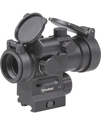 Firefield FF26020 Impulse 1x30 Red Dot Sight with Red Laser Matte Black 3 MOA Red Dot