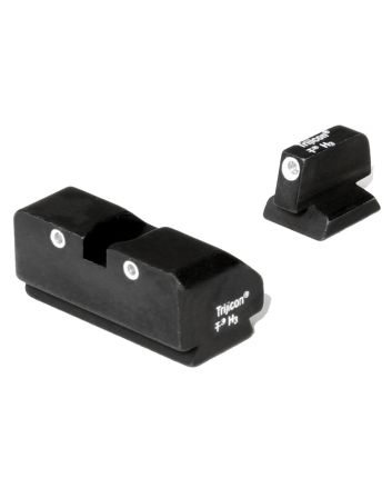 Trijicon 600188 Bright &amp; Tough Night SightsGreen/Tritium White Outline Front Sight-Green/Tritium White Outline Rear Sight Desert Eagle