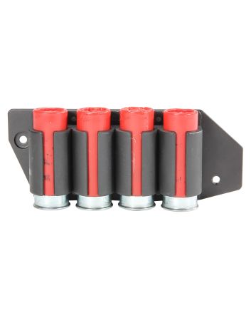 TacStar 1081167 SideSaddleMossberg 500/590 12 Gauge 4rd Black Polymer w/Aluminum Mounting Plate