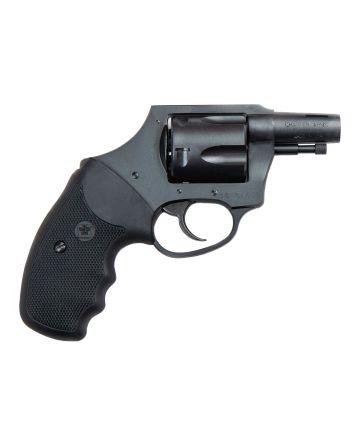 Charter Arms 64429 BoomerLarge 44 Special, 5 Shot 2" Black Nitride Ported/Tapered Steel Barrel, Black Nitride Cylinder &amp; Frame w/Black Finger Grooved Rubber Grip