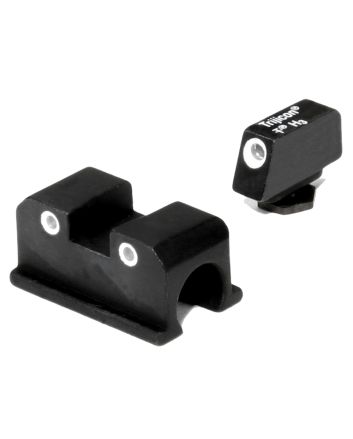 Trijicon 600505 Bright &amp; Tough Night SightsGreen/Tritium White Outline Front Sight-Green/Tritium White Outline Rear Sight Walther Arms P99/PPQ/PPQ M2