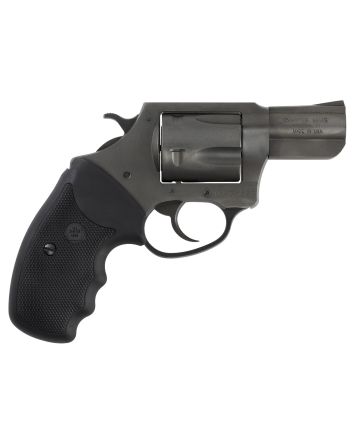 Charter Arms 64020 PitbullLarge 40 S&amp;W, 5 Shot 2.30" Black Nitride Steel Barrel, Cylinder &amp; Frame w/Black Finger Grooved Rubber Grip